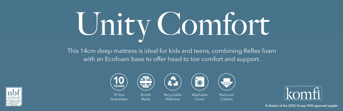 Komfi Unity Comfort 14cm Mattress