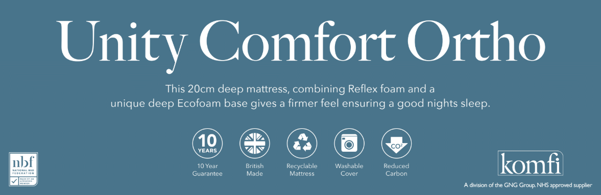 Komfi Unity Comfort Ortho 20cm Mattress