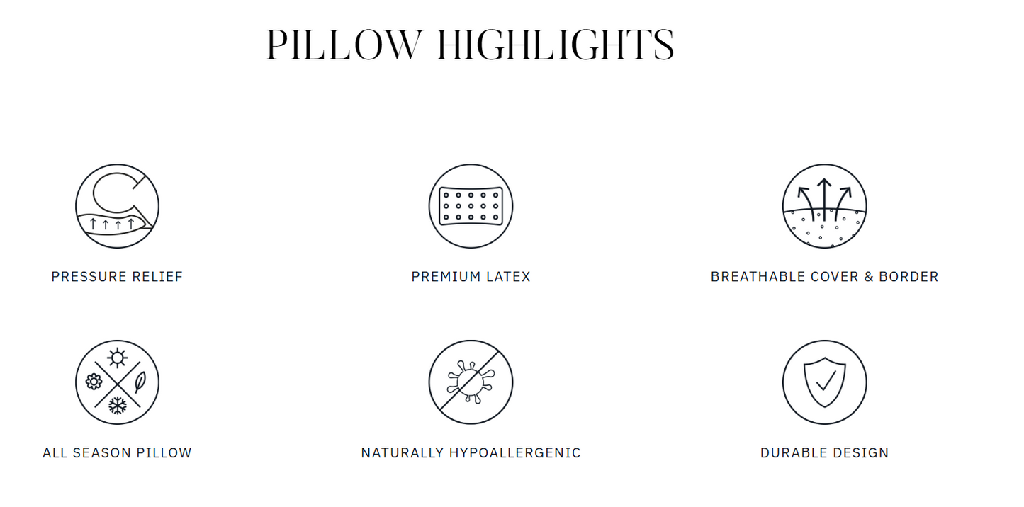 Loren Williams Latex Pocket Pillow