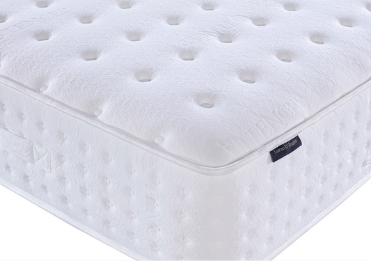 Loren Williams Tencel 1200 Mattress angled close up
