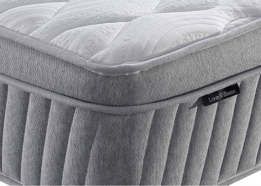 Loren Williams Tranquilty Mattress label view