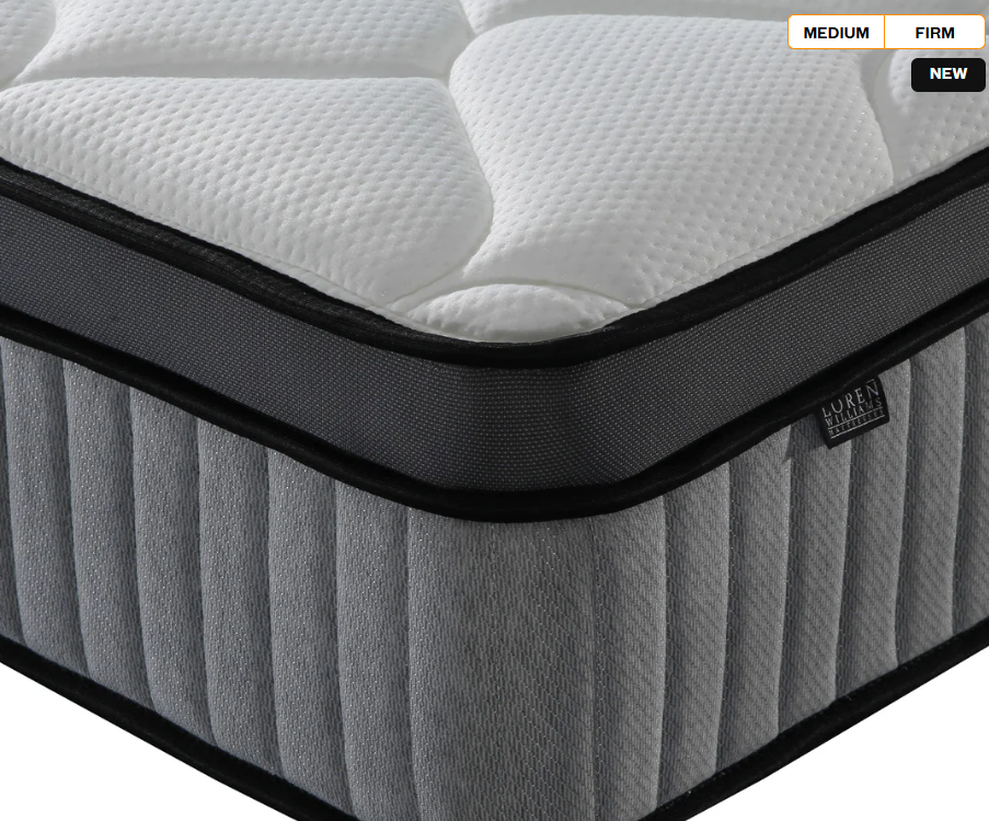 Loren Williams Stirling Mattress - Angled view
