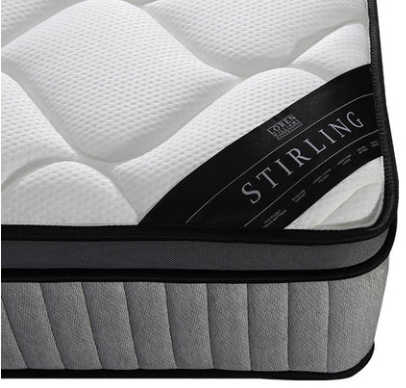 Loren Williams Stirling Mattress - Label view