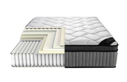 Loren Williams Stirling Mattress - Layered view