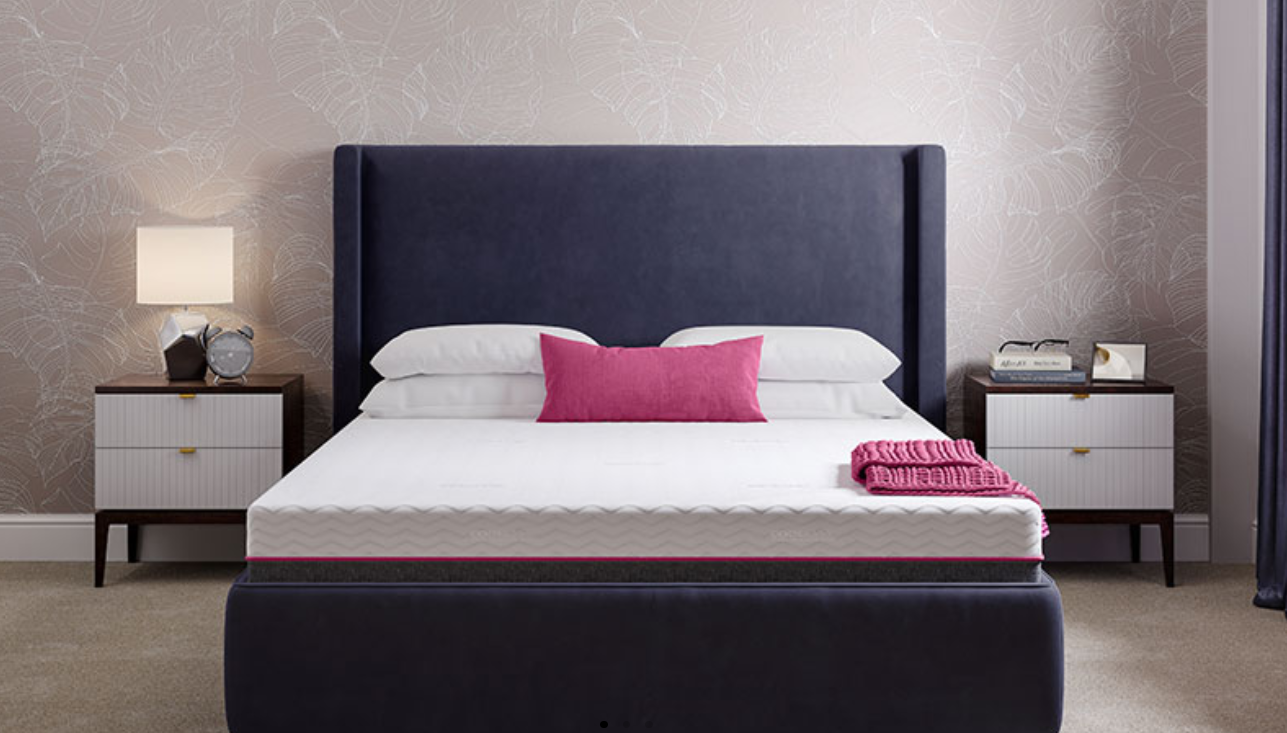 Komfi Unity Supreme Hybrid 2500 Pocket 27cm Mattress on bed frame
