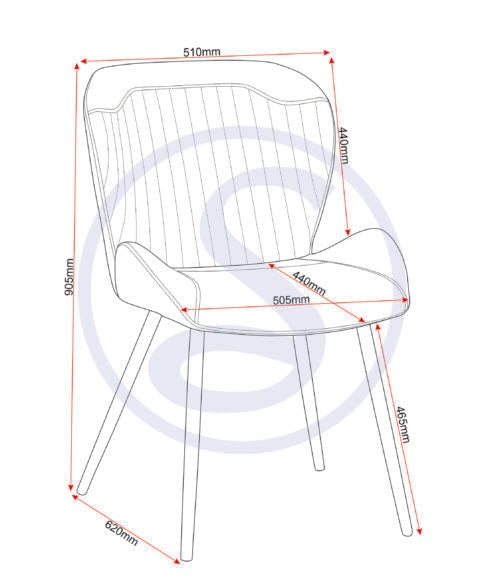 Treviso Dining Set with Quebec Chairs Light Oak Effect/Black/Grey Faux Leather