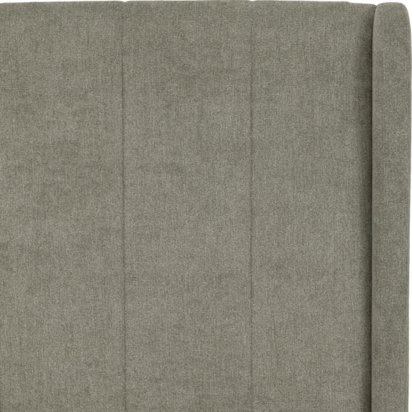 Amelia 4'6" Bed Dark Grey Fabric