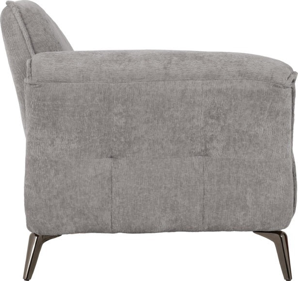 Amalfi 3 Seater Sofa Grey Fabric