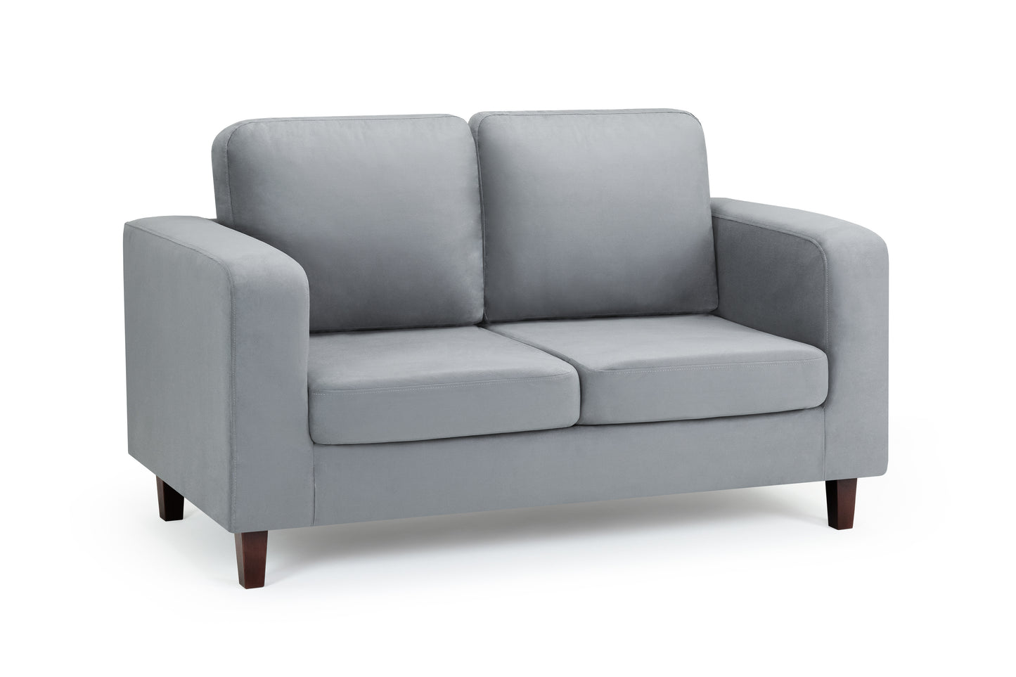 Box Sofa Grey Fabric