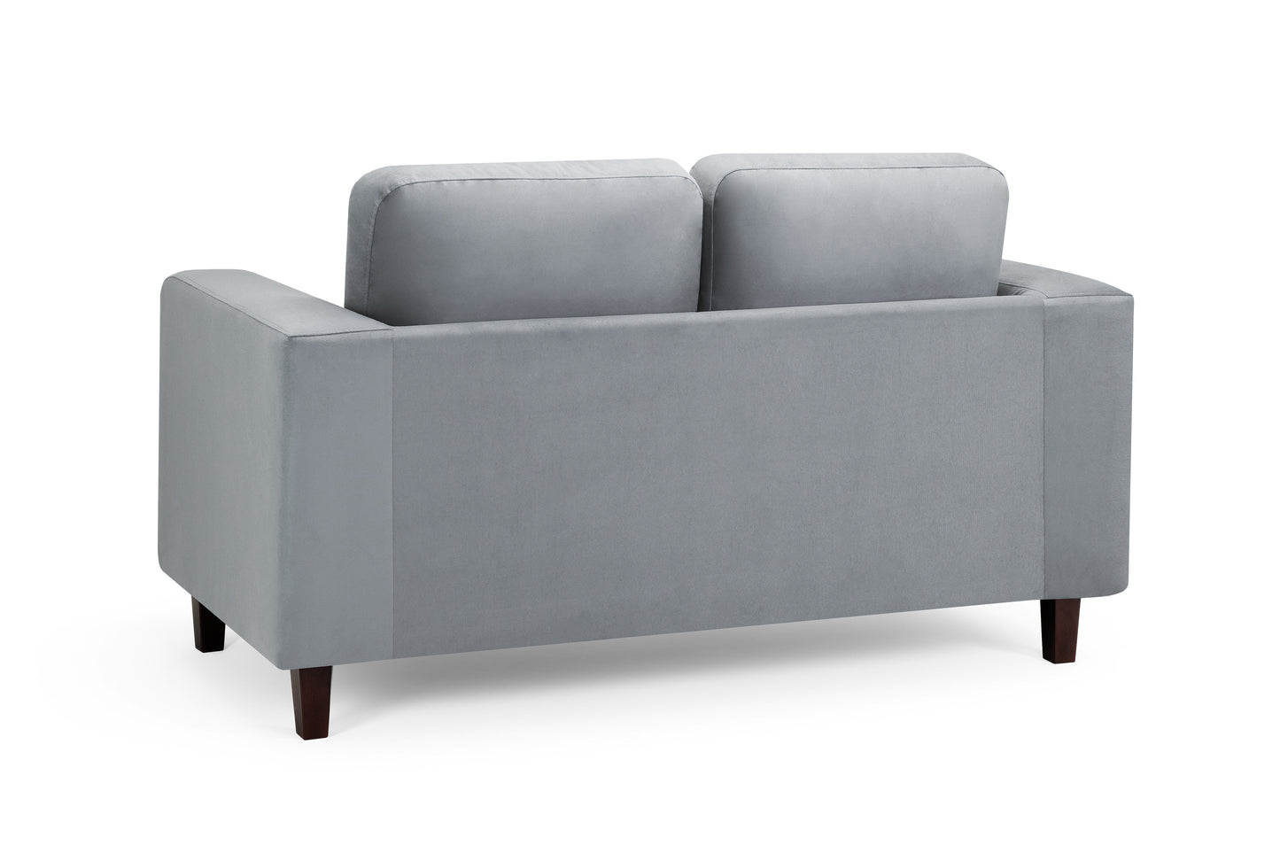 Box Sofa Grey Fabric