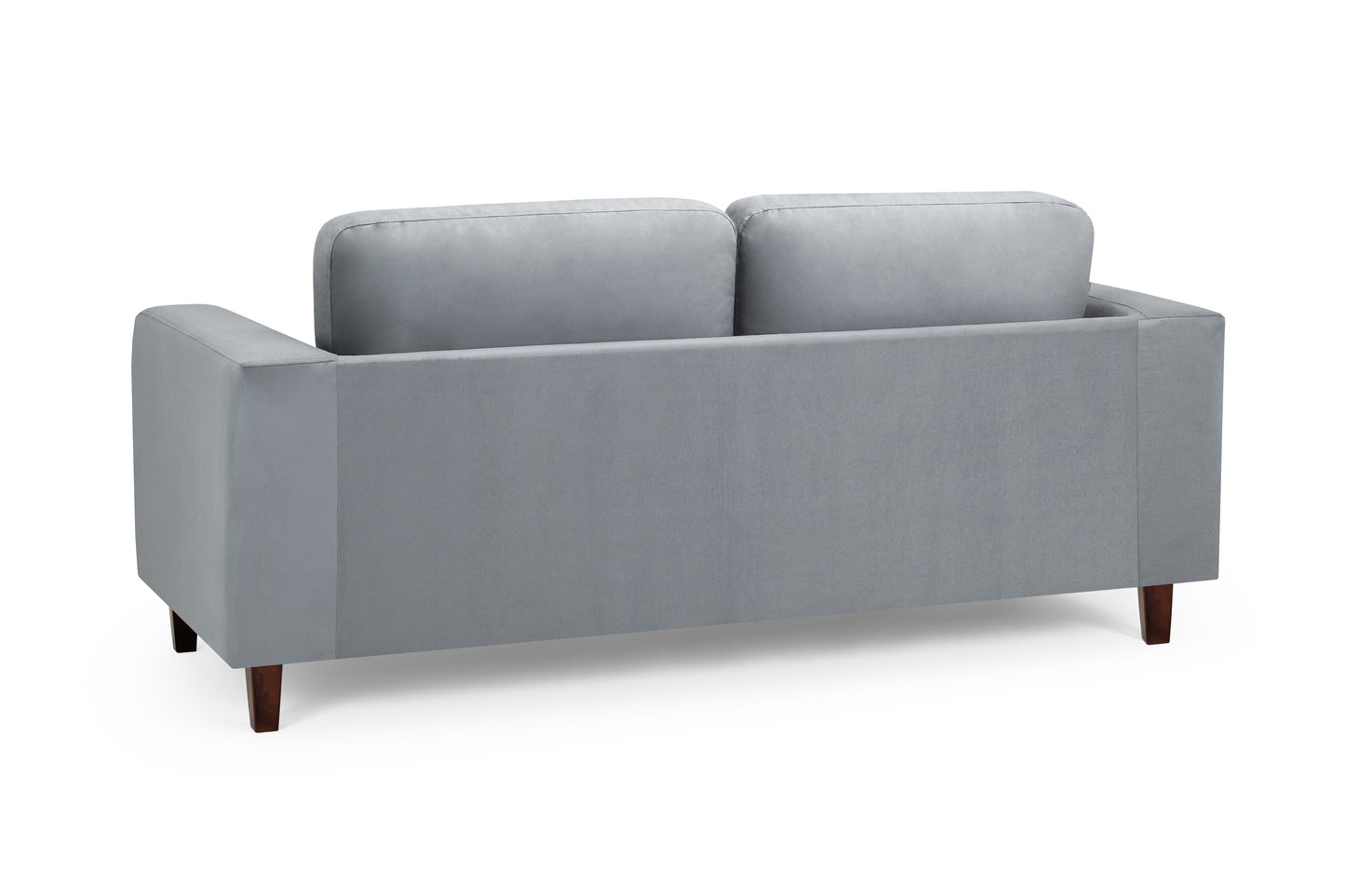 Box Sofa Grey Fabric