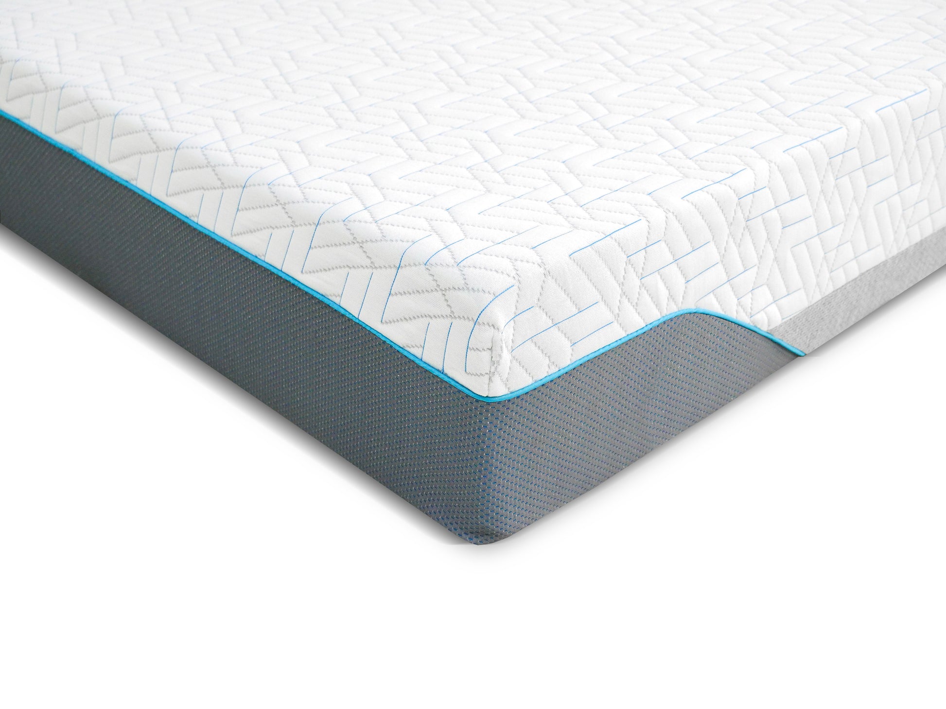 Breasley Uno Comfort Pocket Firm Mattress angled texture view