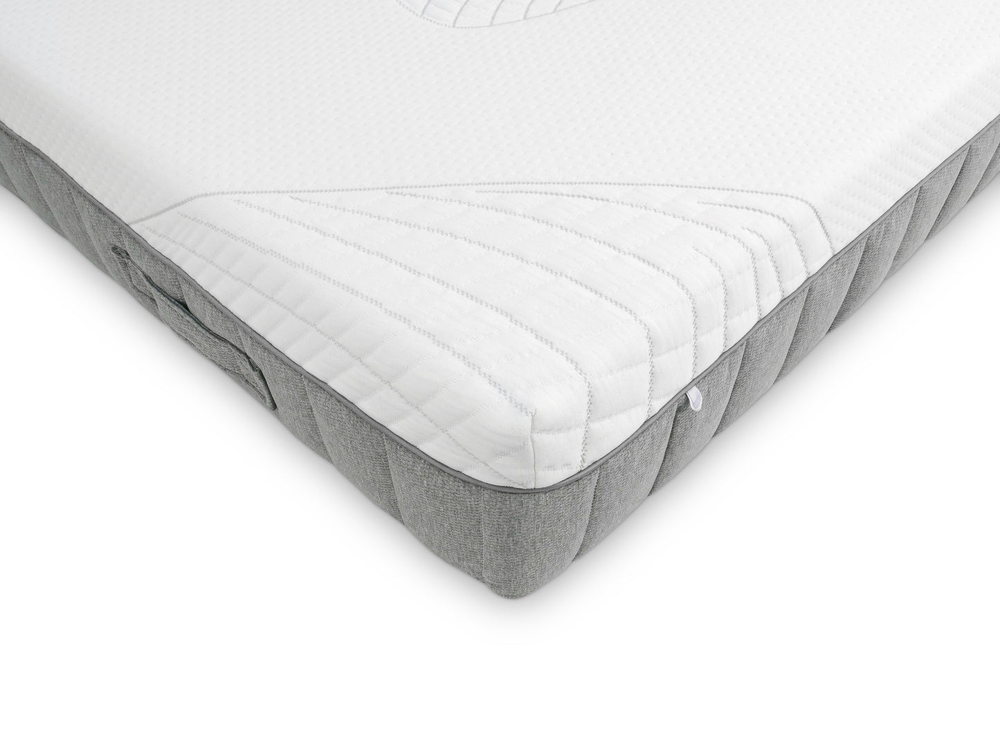 Breasley Uno Comfort Memory Pocket Mattress angled texture view