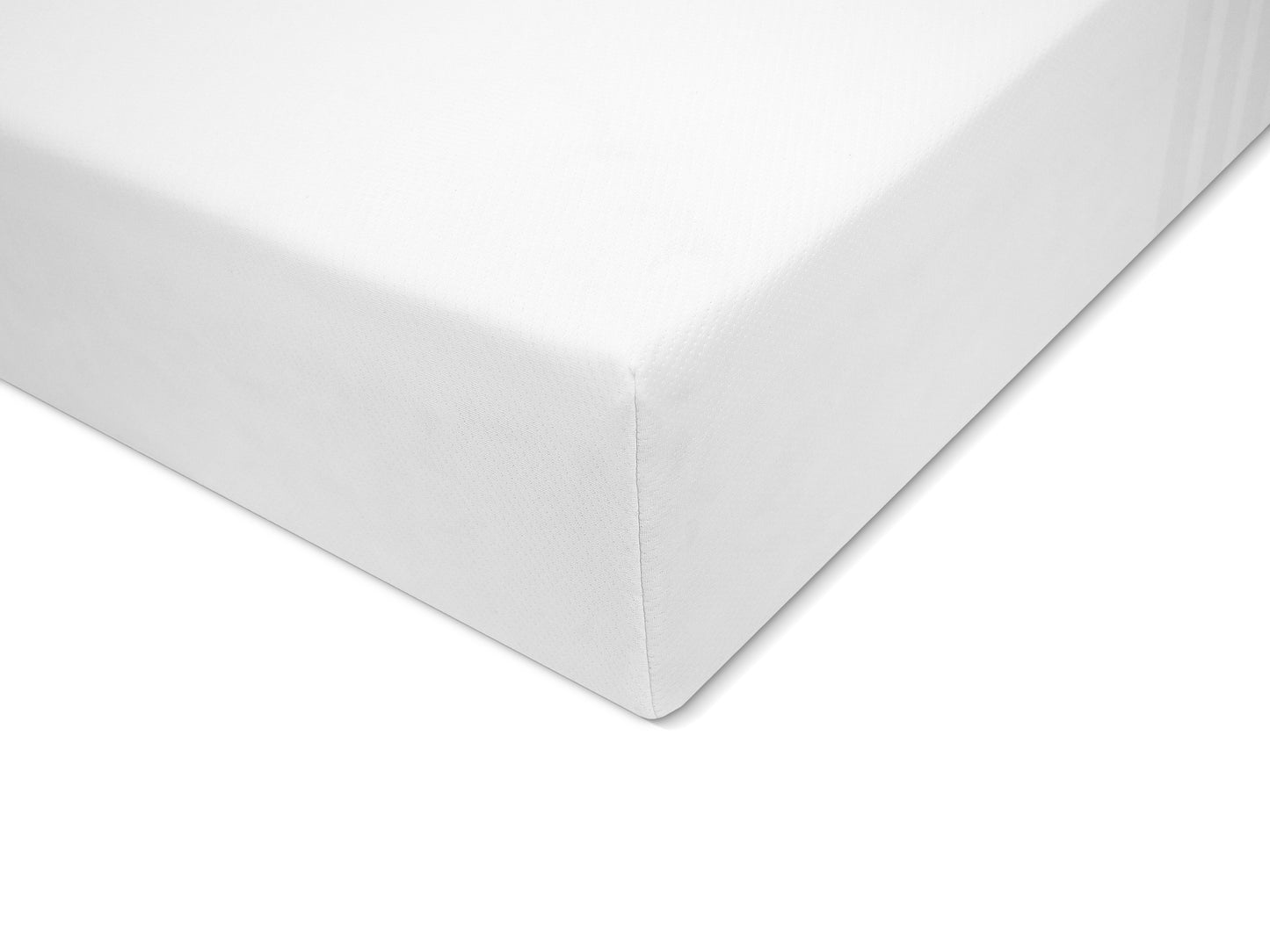 Breasley Uno Comfort Sleep Memory Mattress angled texture view