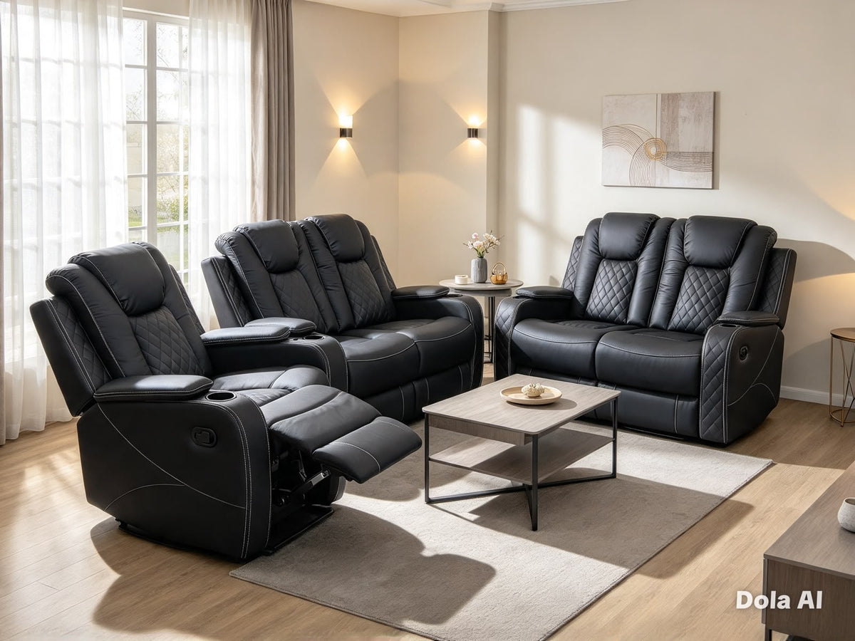 Orland 3 X 2 Recliner Sofa (Manual)