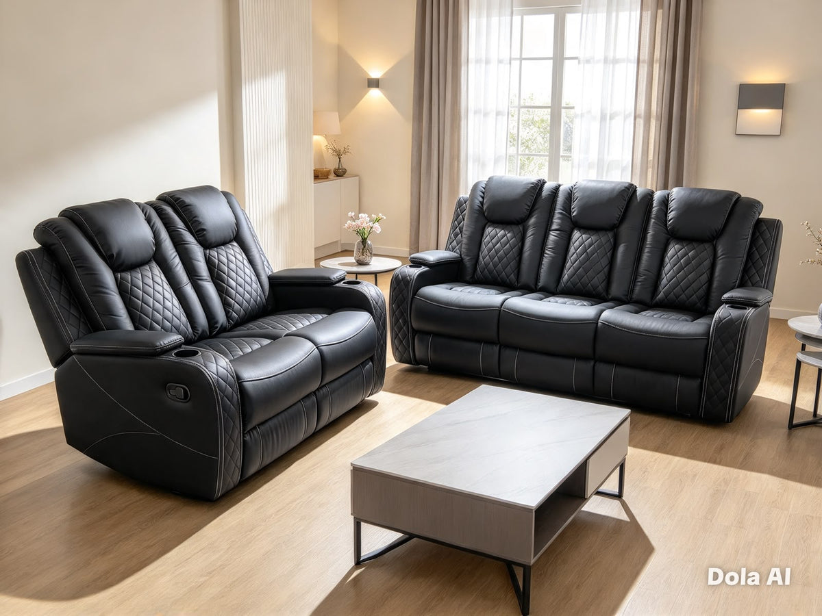 Orland 3 X 2 Recliner Sofa (Manual)