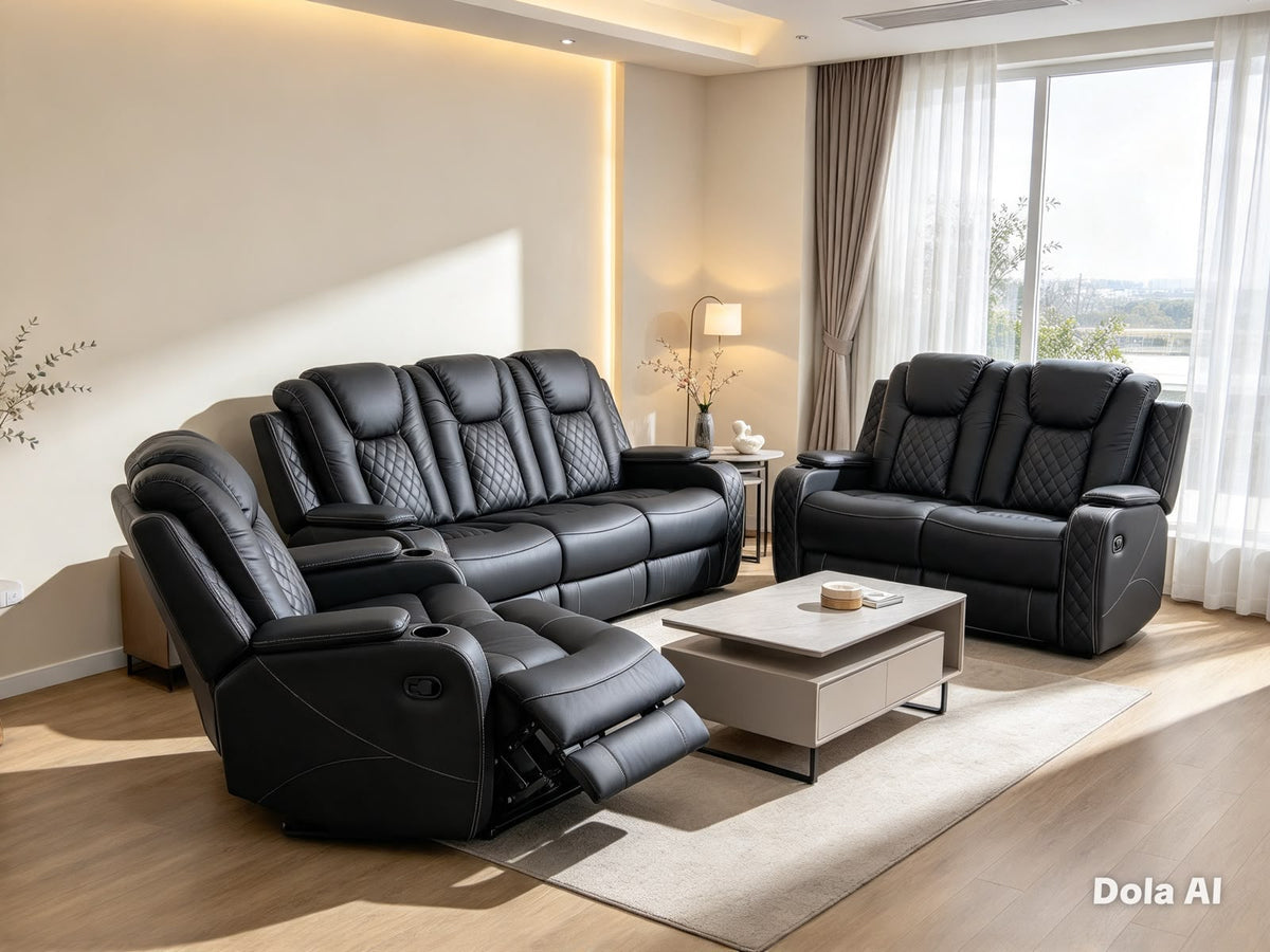 Orland 3 X 2 Recliner Sofa (Manual)