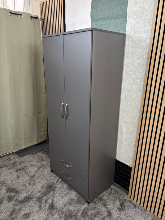 2 Drawer 30" Gents Wardrobe