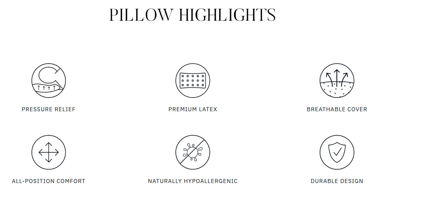 Loren Williams Latex Pillow