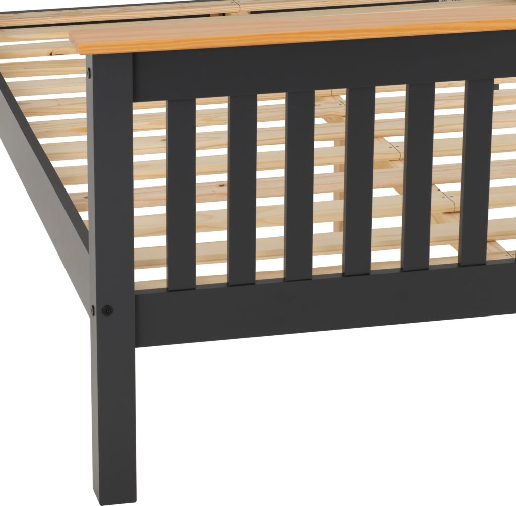 Monaco 4'6" Bed High Foot End