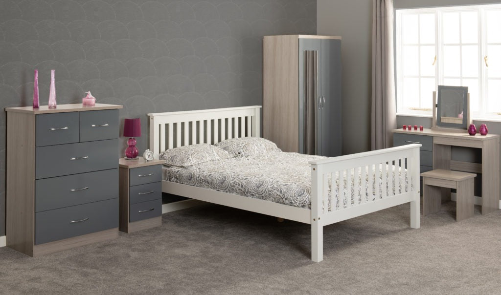 Monaco 4'6" Bed High Foot End