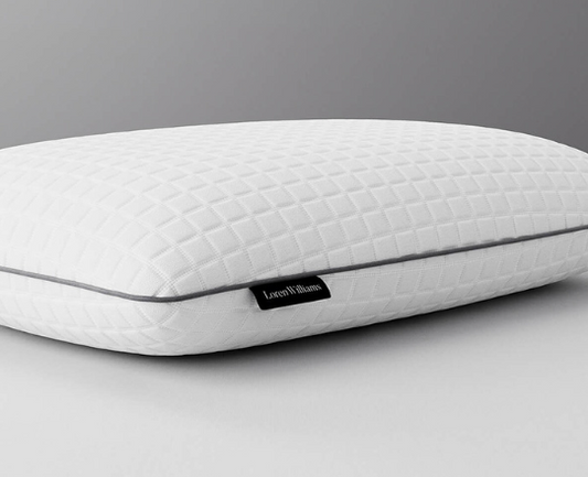 Loren Williams Latex Pillow label view