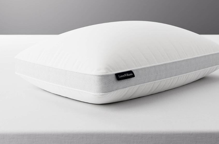 Loren Williams Latex Pocket Pillow angled