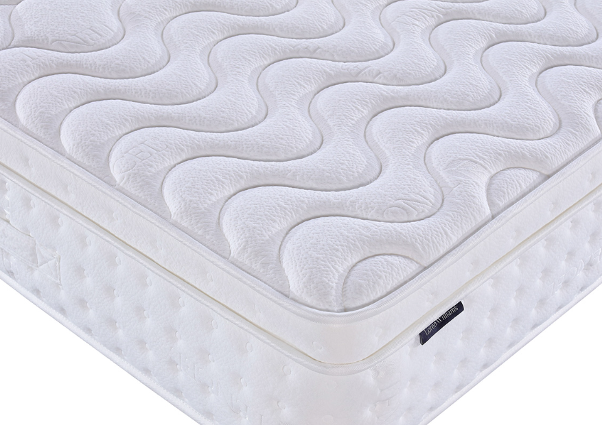 Loren Williams Tencel 1500 Mattress close up angled view
