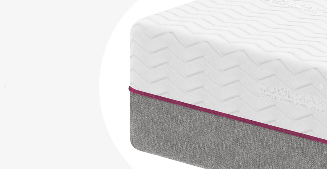 Komfi Unity Supreme Hybrid 2500 Pocket 27cm Mattress angled view close up