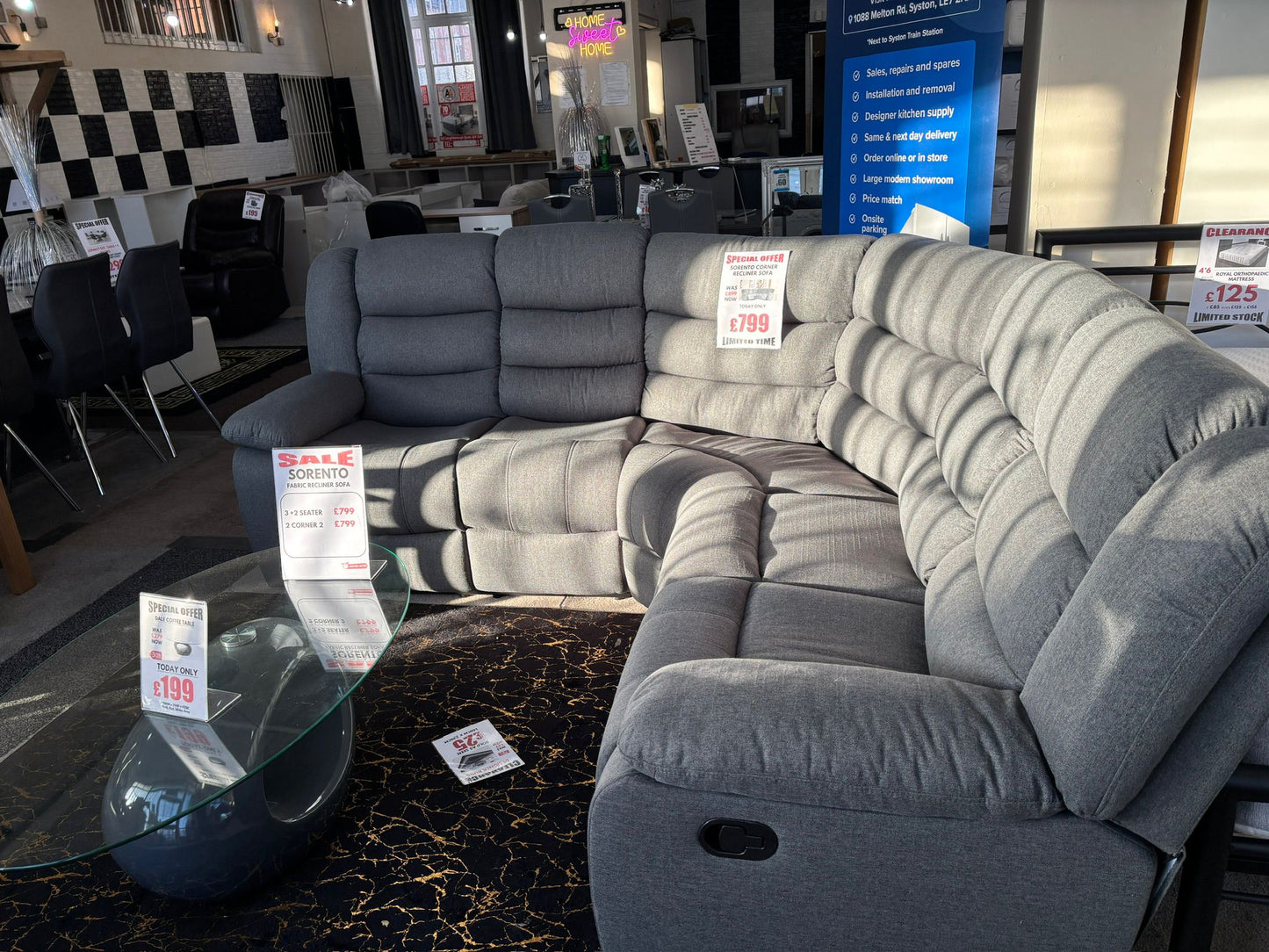 SORRENTO Fabric Recliner