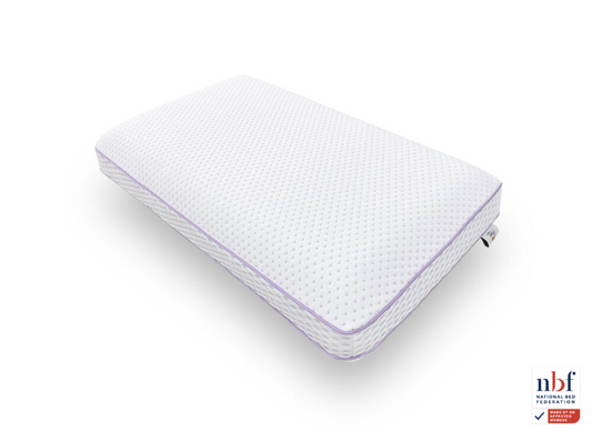 Breasley Uno Relax Lavender Memory Pillow
